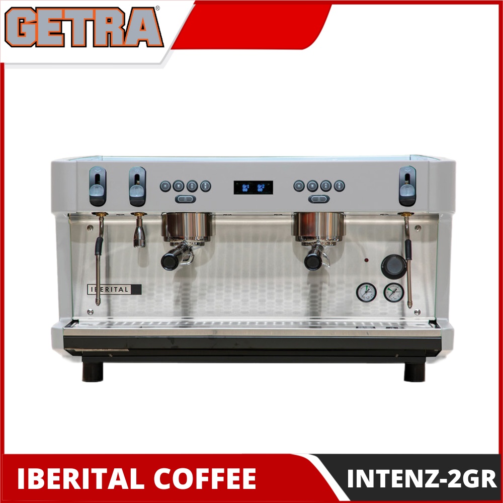 MESIN KOPI IBERITAL GETRA INTENZ-2GR PUTIH VINTAGE ESPRESSO CAPPUCINO