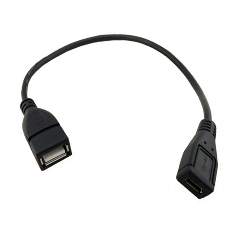 Cre Usb2 0 Female to Micro USB Female Adapter Usb2 0 Kabel Charger Konverter Transfer Data Adapter USB Extension Cable