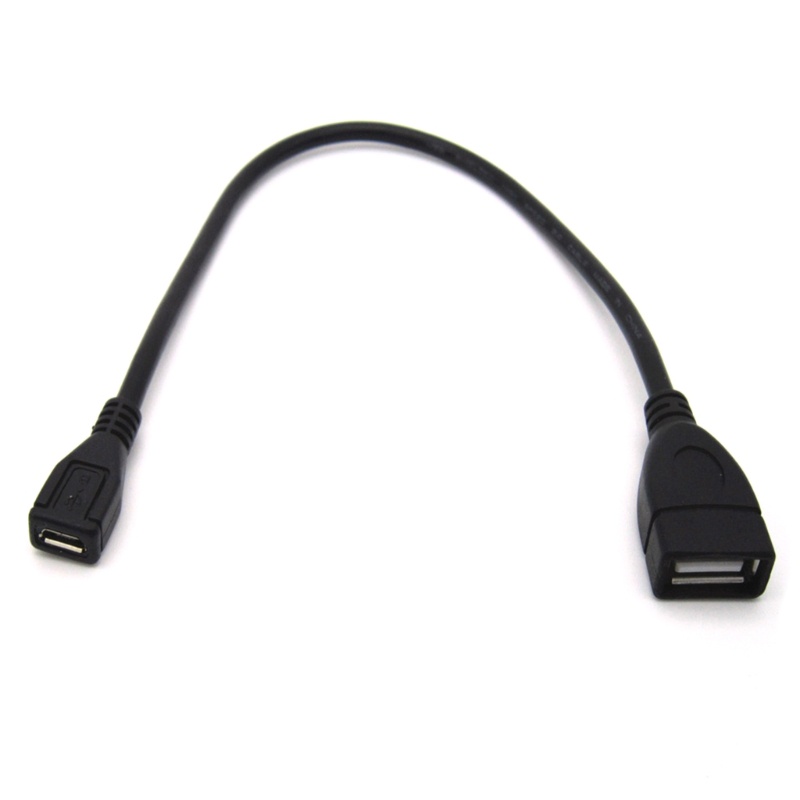 Cre Usb2 0 Female to Micro USB Female Adapter Usb2 0 Kabel Charger Konverter Transfer Data Adapter USB Extension Cable