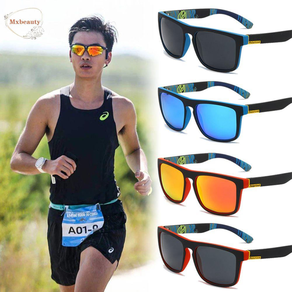 Mxbeauty Kacamata Polarized Fashion Memancing Anti UV Mengemudi Square Pria Shades Eyewear