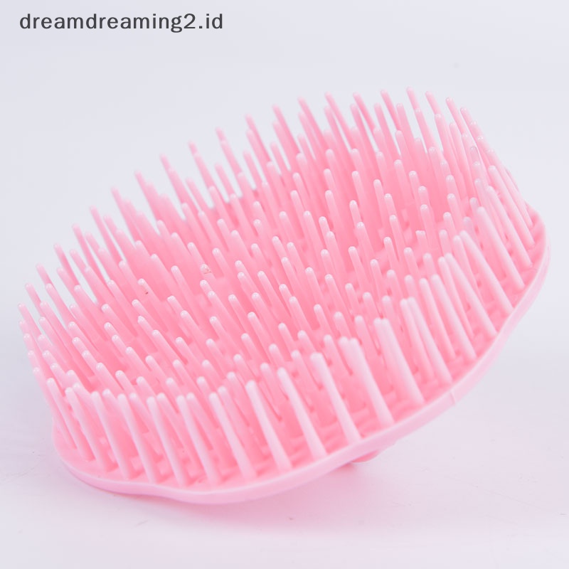 (drea) Sikat Shampoo Dewasa Sikat Kulit Kepala Lem Lembut Sisir Rambut Panjang Hair Scalp Head Massage/