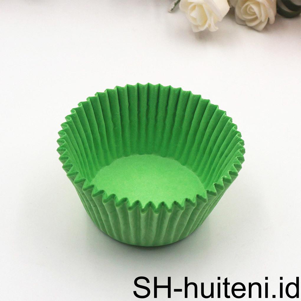 500buah Cupcake Liner Tahan Panas Makan Dapur Oven Kue Muffin Pembungkus Baking Cups Bakeware Supplies