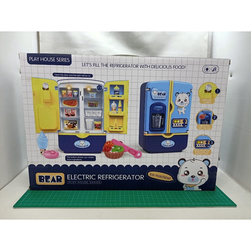 MAINAN PERABOTAN//  ELECTRIC REFRIGERATOR// MAINAN KULKAS, LEMARI ES