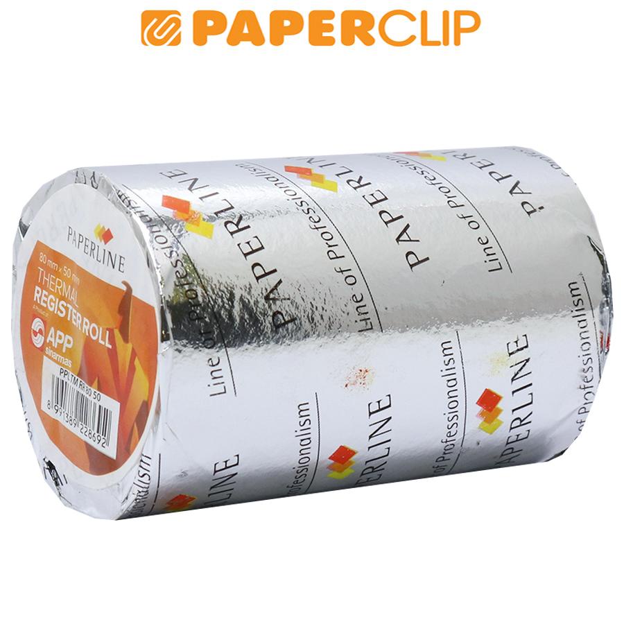 

KERTAS THERMAL STRUK KASIR PAPERLINE 80X50MM.