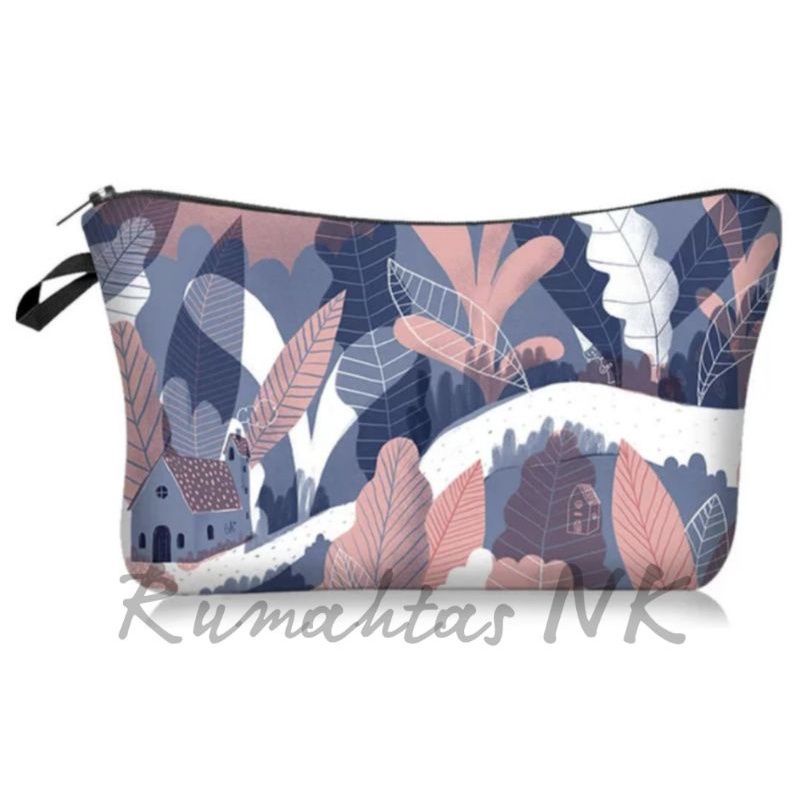 Pouch Printing Aneka Motif/Dompet Kosmetik Murah