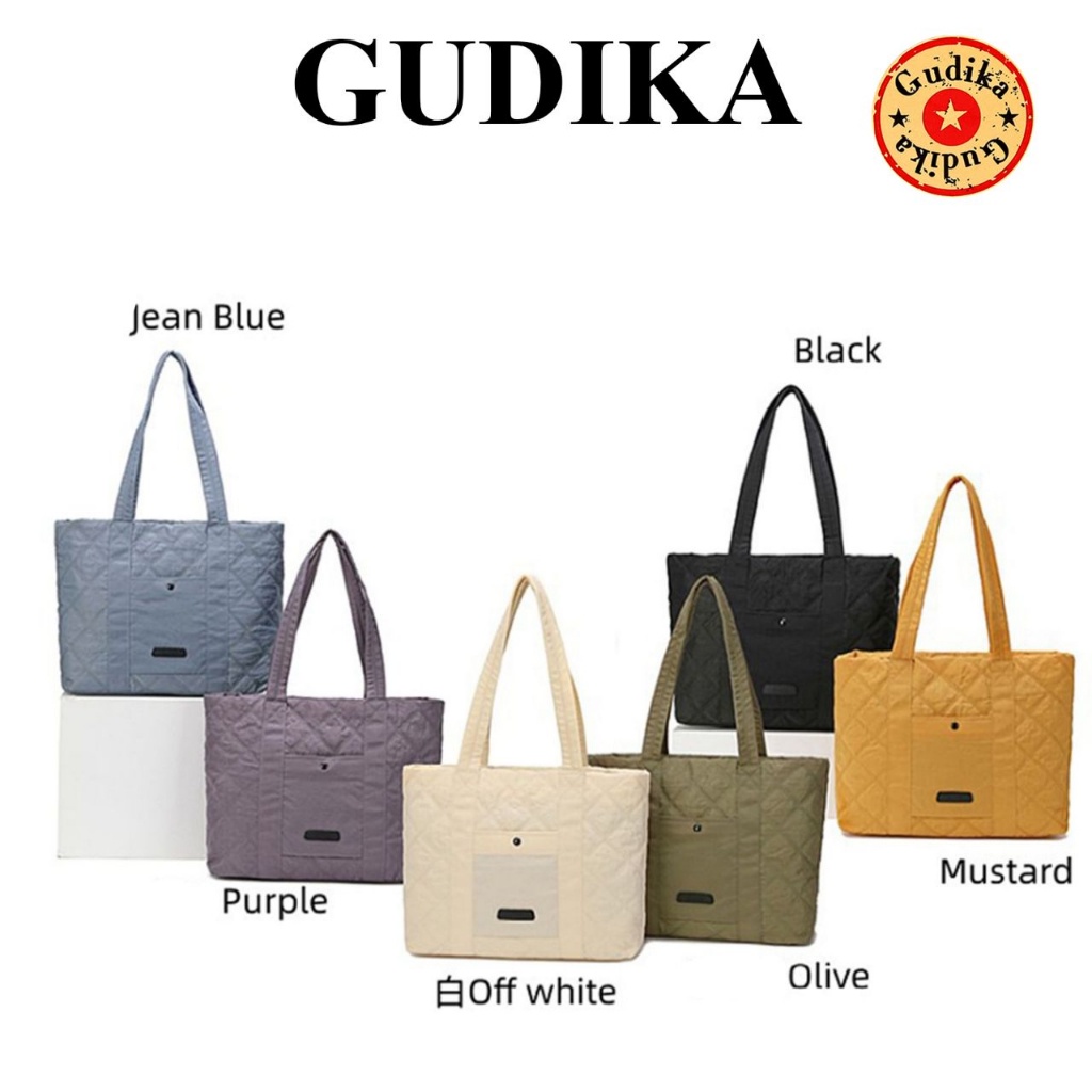 GUDIKA  Alita 66202 # Tas Besar Wanita Totebag Waterproof Import - tas selempang hand bag wanita