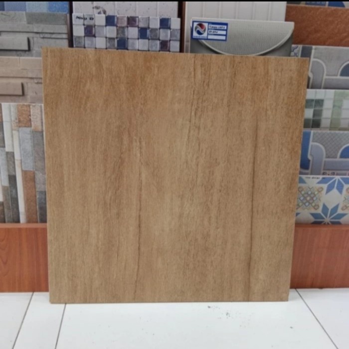 granit 60x60 motip kayu matt arna Aliza brown