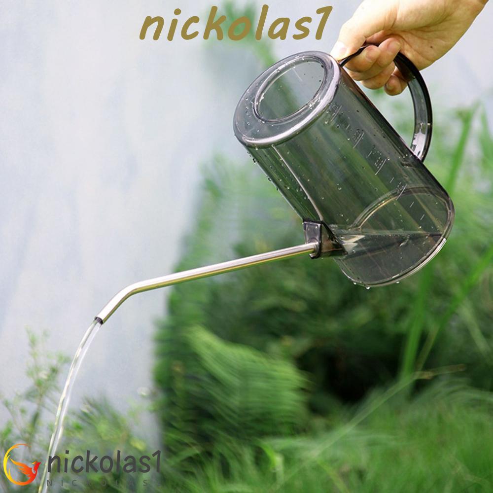 Nickolas1 Watering Can Bunga Rumah Tangga Taman Tanaman Stainless Steel Teras Siraman Pot