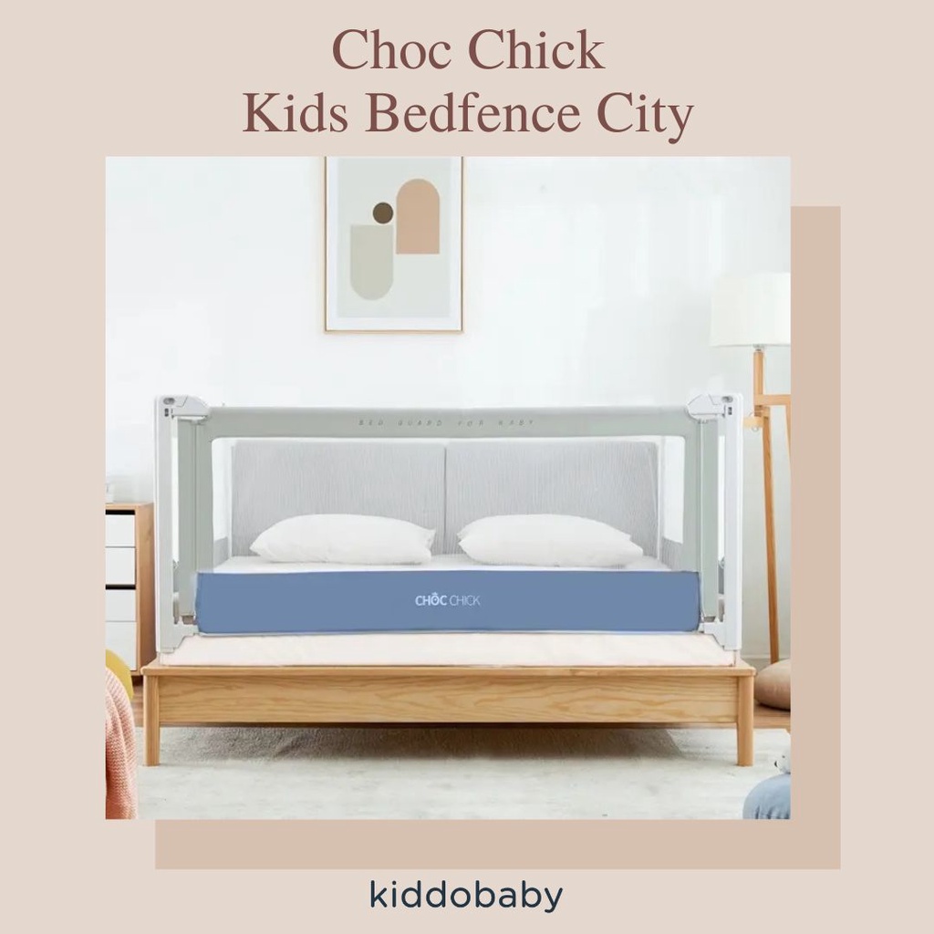 Choc Chick Kids Bedfence City |  Pagar Pengaman Kasur