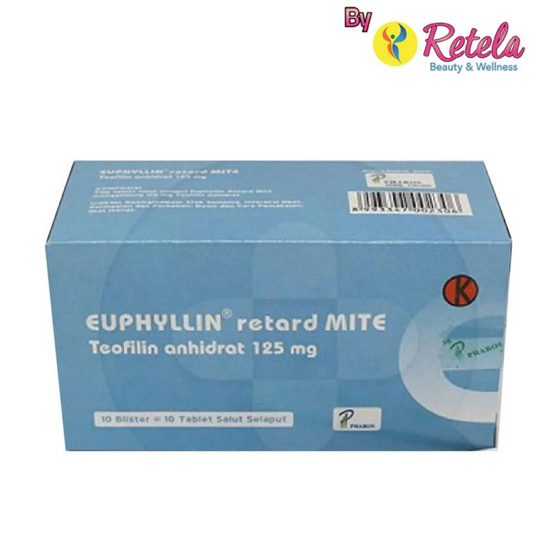 EUPHYLLIN R.MITE 1 STRIP 10 TABLET