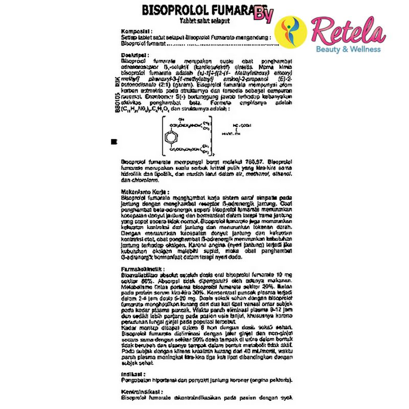 Bisoprolol 5mg Tab 10s(Gen-Hj)