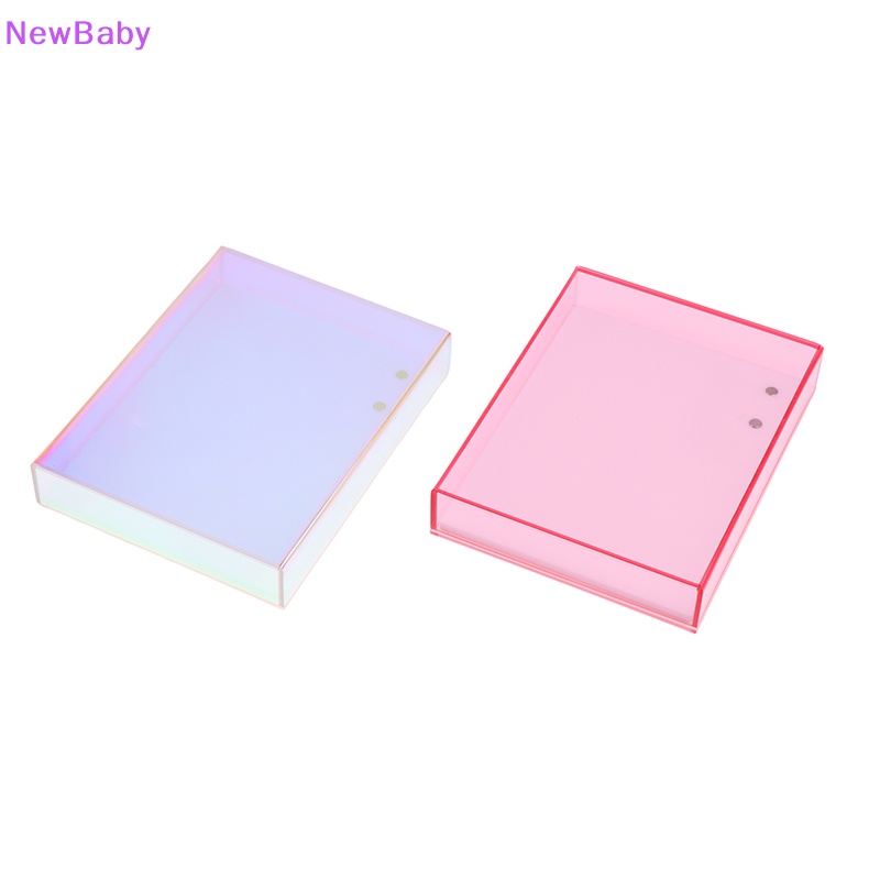 Newbaby Acrylic Eyelash Extension Kotak Penyimpanan Makeup Organizer Palet Bulu Mata Box ID