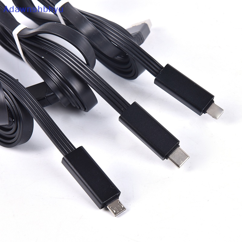 Adhyu 4A Kabel Charger Cepat Kabel Pengisian Data USB Yang Dapat Diperbaiki 1.5m Daur Ulang Charging ID