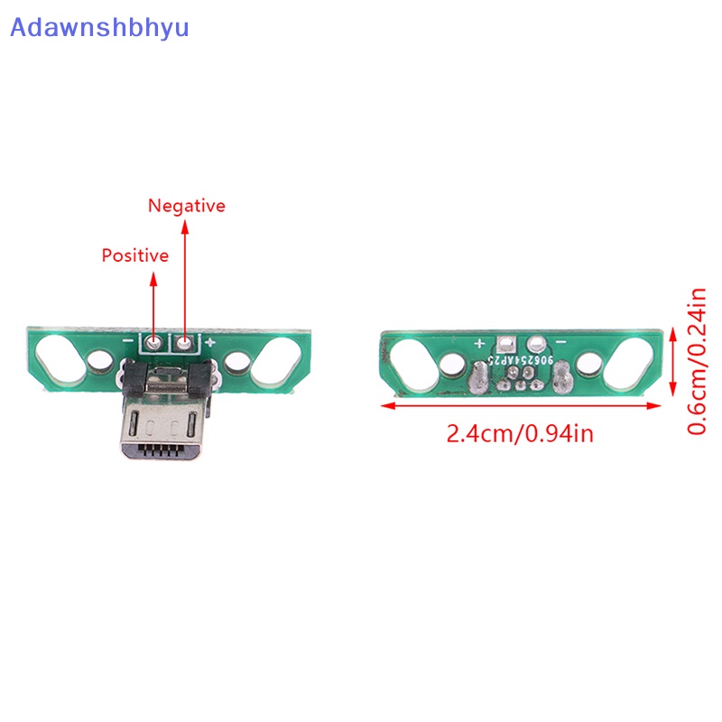 Adhyu Untuk Micro Data Charging Cable Jack Test Board Dengan Pin Header 90derajat Konektor Micro USB Female Male ID