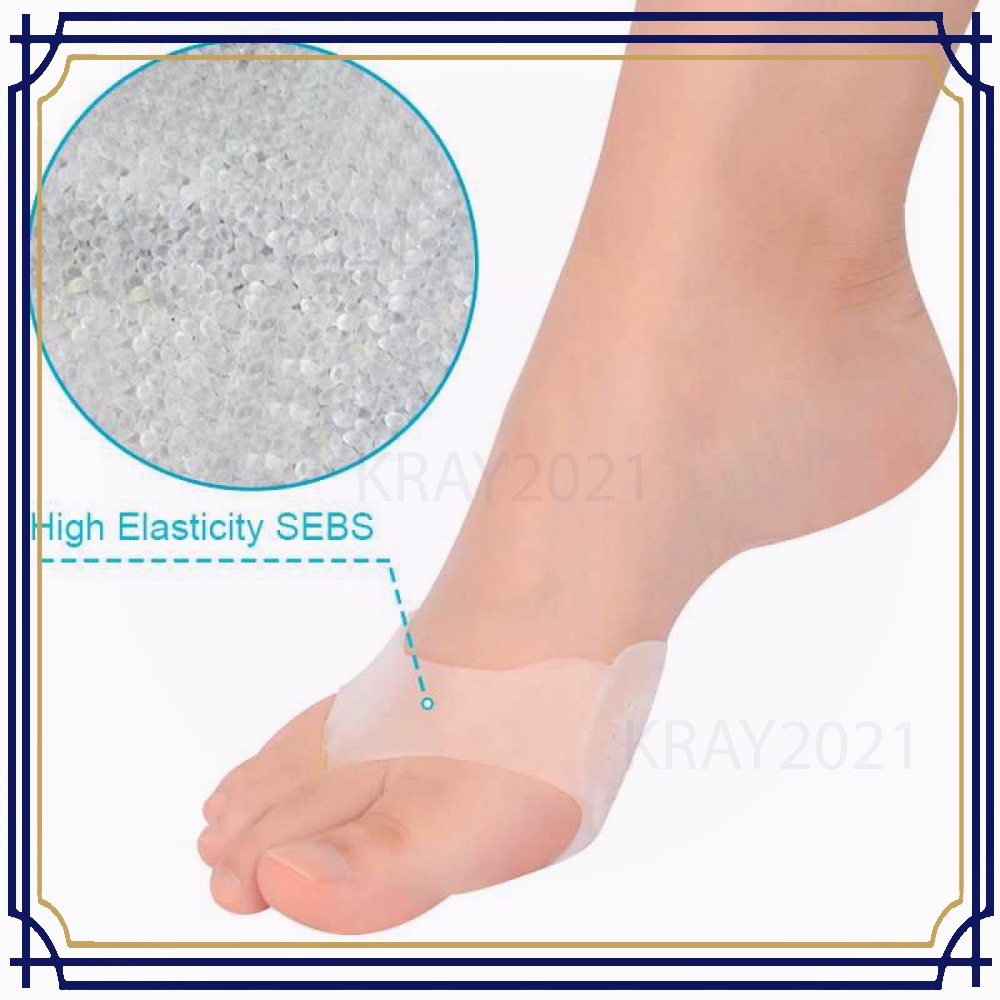 Alas Kaki Sepatu Shock Absorb Silicone Gel Anti Slip 2PCS - HL205