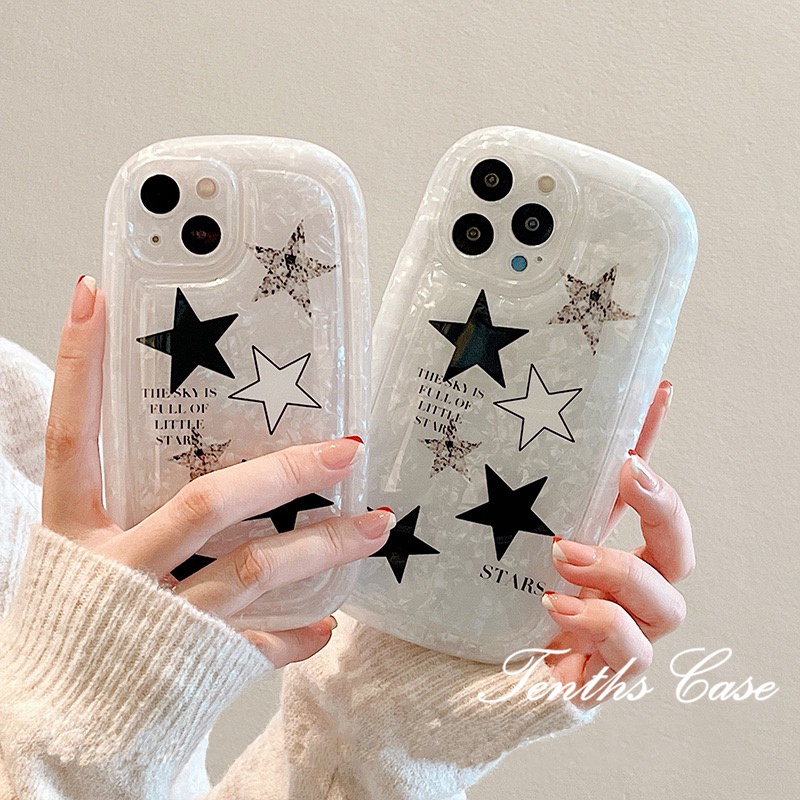 Kompatibel Untuk IPhone14 13 12 11 Pro Max8 7 6 6s Plus X Xr Xs Max SE 2020bintang Casing Ponsel Dengan Aksesoris