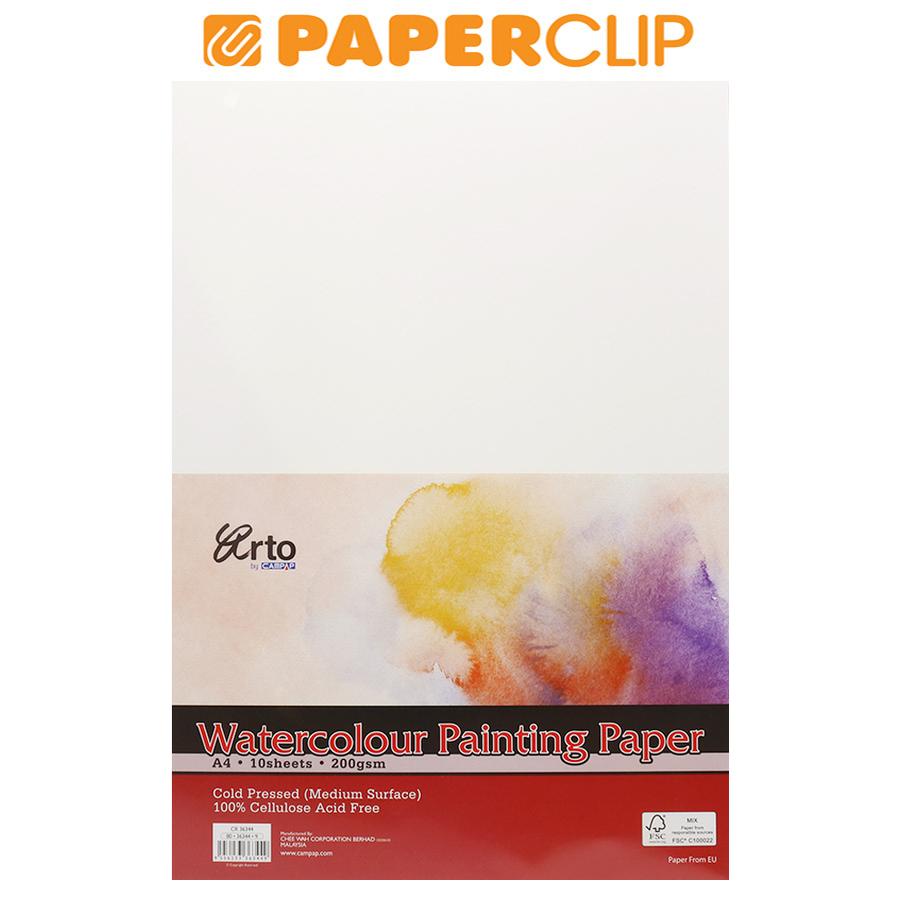 

KERTAS CAT AIR / WATERCOLOR PAPER ARTO 200 A4 80-36344-9 10S