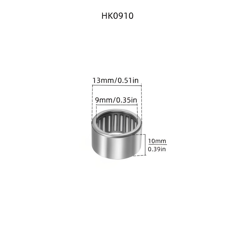 1biji Bearing Jarum Rol HK series HK0810/HK0910/HK1010