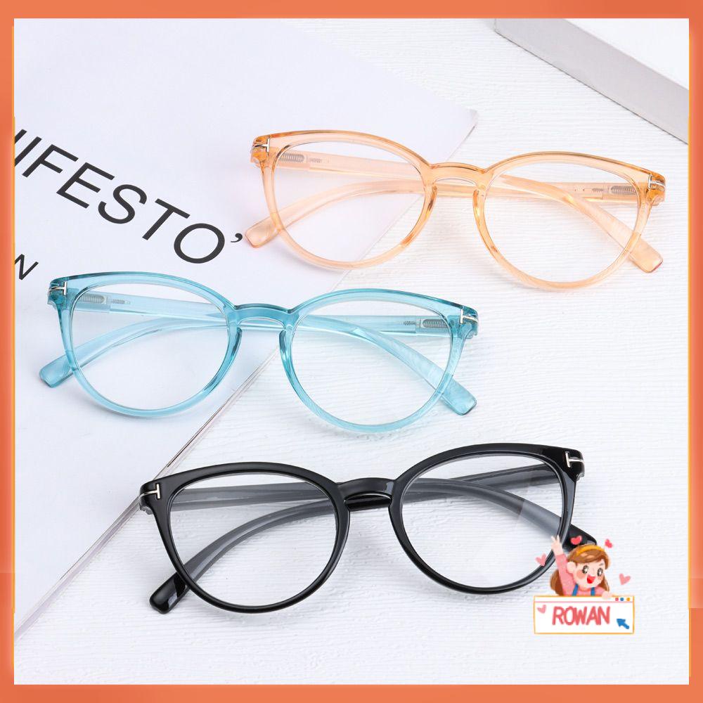 R-flower Kacamata Baca Pria Wanita Vision Care Vintage Round Presbyopia Eyewears