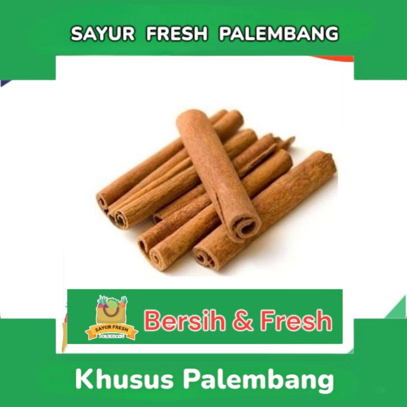

Kayu Manis 100Gram - Sayur Fresh Pasar Perum