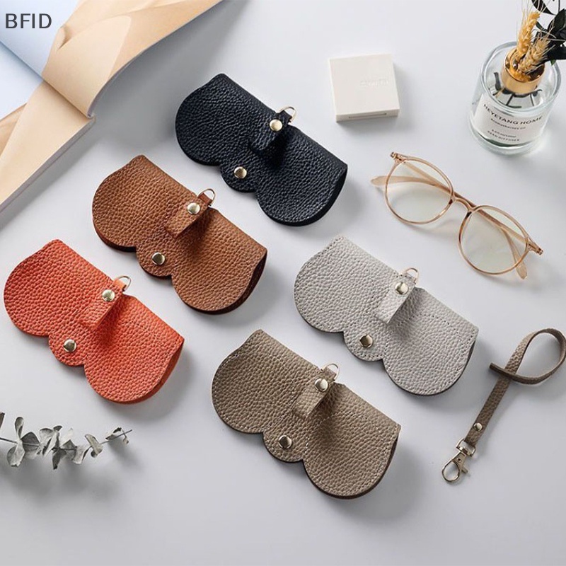 [BFID] 1pc Retro Kulit Handmade Kacamata Kantong Kacamata Sunglasses Case Pelindung [ID]