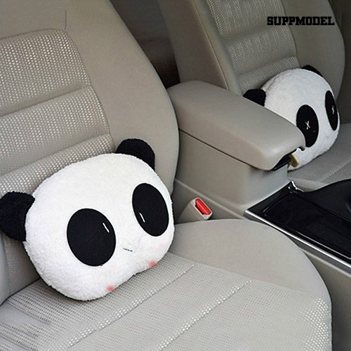 [SM]Lovely Creative Panda Auto Car Neck Rest Cushion Sandaran Kepala Bantal Alas