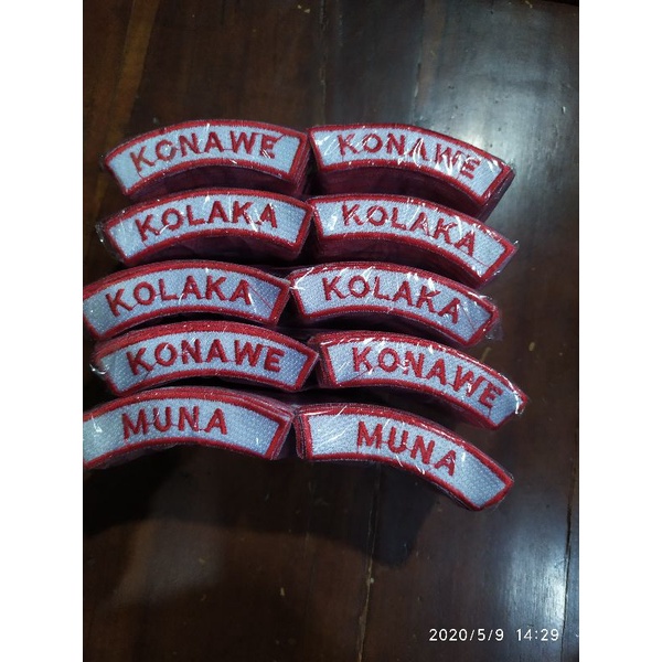 Bordir KWARCAP FULL BORDIR/NAMA KABUPATEN/NAMA KOTAbisa pesan satuan