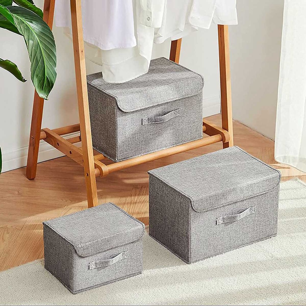 Kotak Penyimpan Pakaian Storage Box Foldable with Lid - FR225