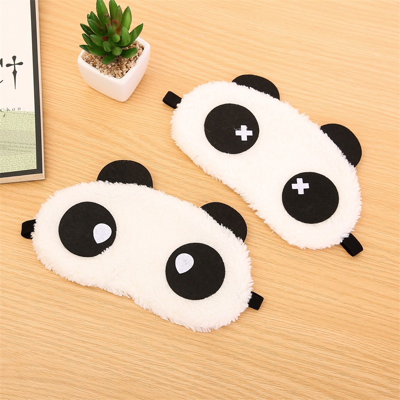 FASHION FAIR - D6076 Penutup Mata Lucu / Penutup Mata Tidur Karakter Panda / Sleeping Eye Panda Lucu / Eye Cover Cute Panda / Penutup Mata Import