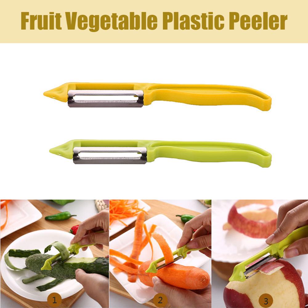 Pisau Kupas Kulit Buah Peeler Knife Kentang Timun Wortel Stainless Steel - LPM Shop