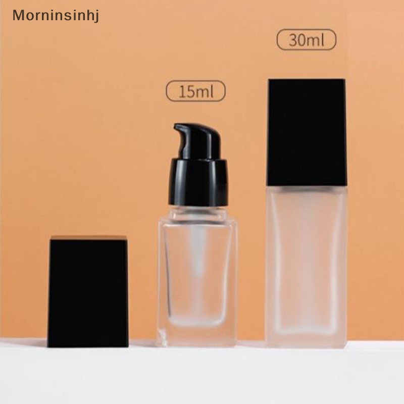 Mornin 15/30ml Botol Foundation Cair Travel Wadah Isi Ulang Essence Vial id