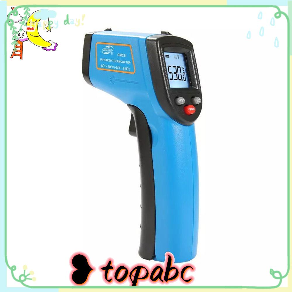 TOP Termometer Infrared Digital Masak Dapur BBQ Makanan Genggam Bukan Untuk Manusia Non Kontak -58 Sampai986℉(-50 Sd 530℃)