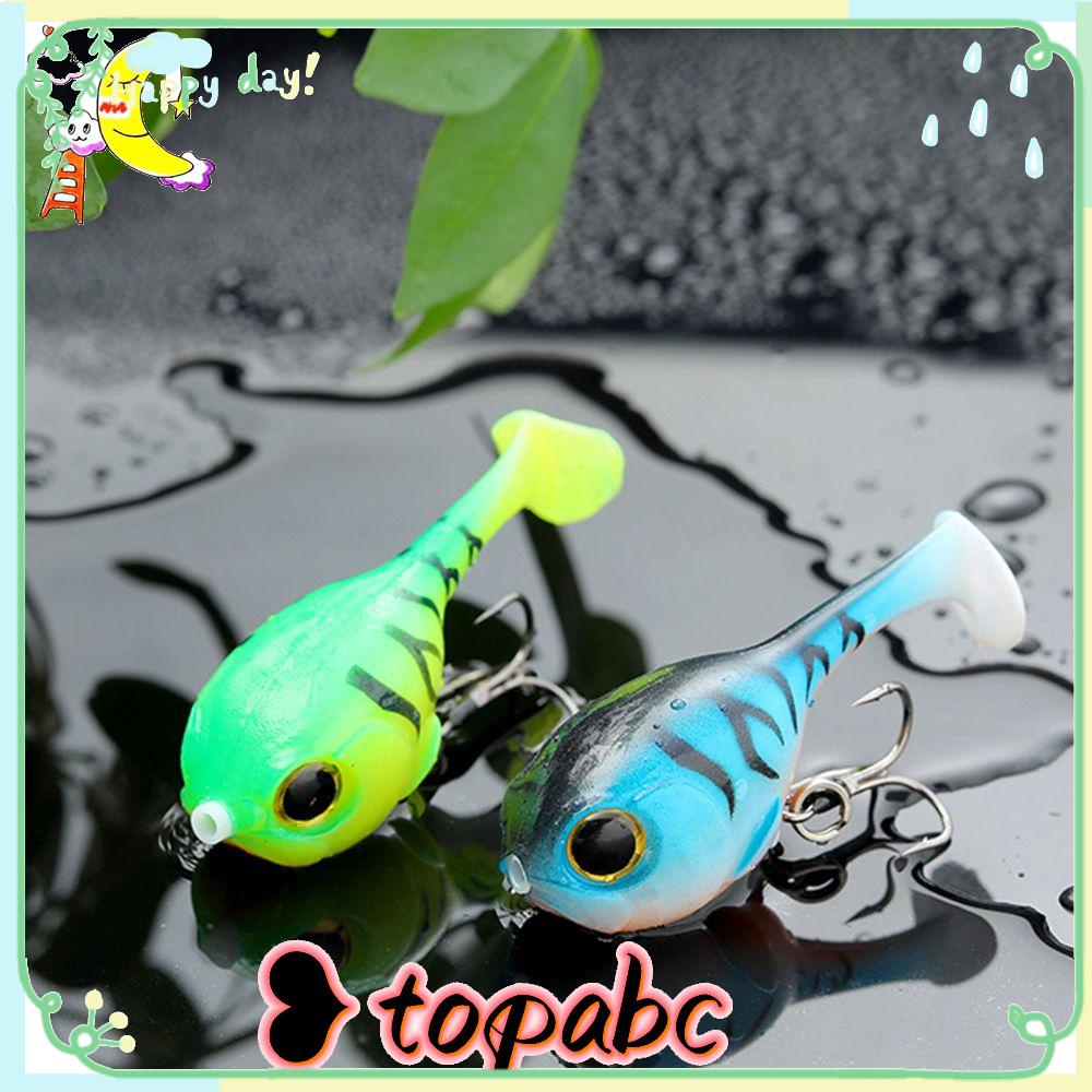 TOP Balon Umpan Ikan Dengan Pengait Tahan Lama High Quaility Swim Worm Barbed Hook