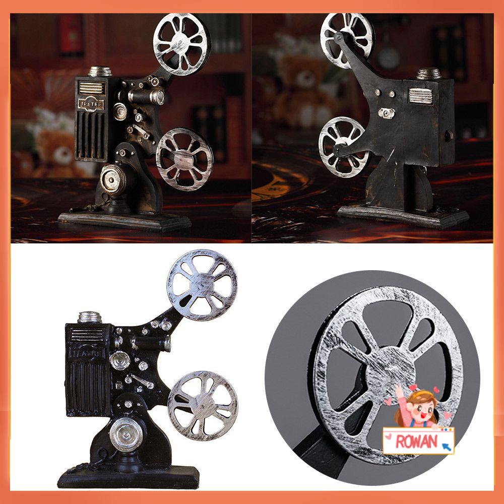 R-FLOWER Proyektor Film Model Perabot Dekorasi Ruangan Props Fotografi Retro Nostalgia