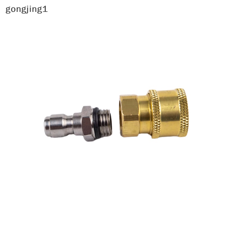Ggg Adaptor Konektor Mesin Cuci Tekanan Tinggi1/4&quot; Female Quick Connect M14*1.5 Thread ID