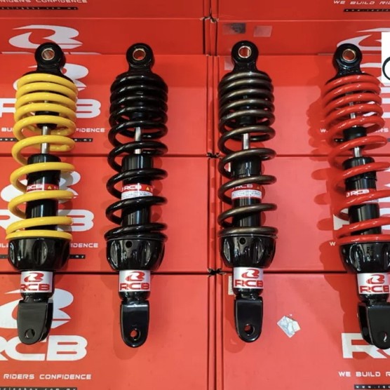Shockbreaker / shock RCB A2 mio vario beat scooy original RCB PNP - Hitam, 300mm