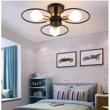 Lampu Plafon Industri Vintage untuk Dekorasi Rumah / Kamar Tidur