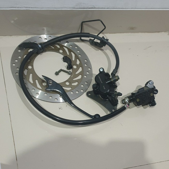 cakram depan megapro mono kaliper set megapro new 2006 megapro hiu