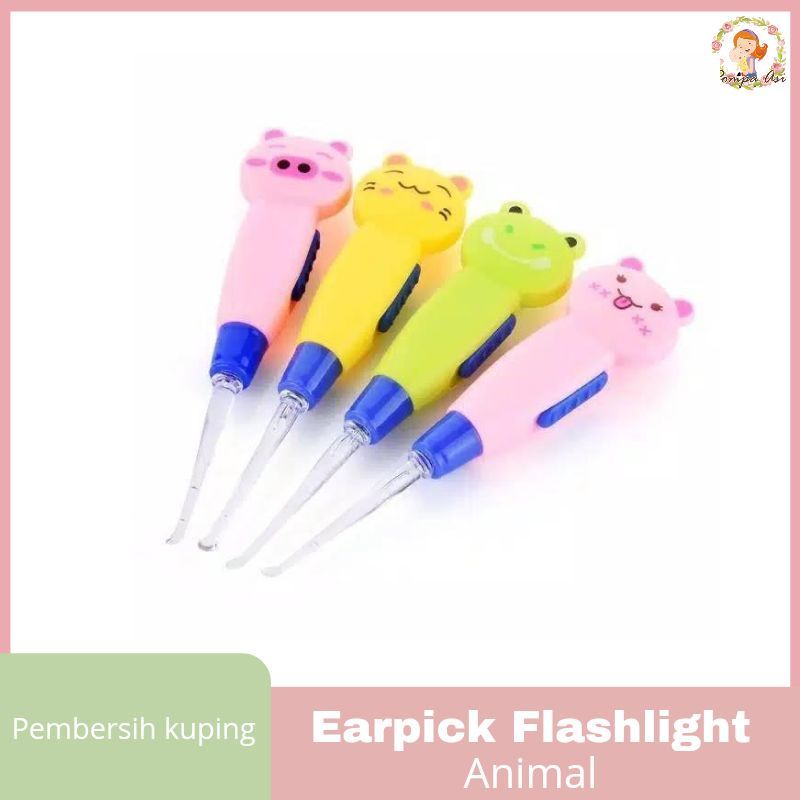 Earpick flashlight / pembersih telinga baby