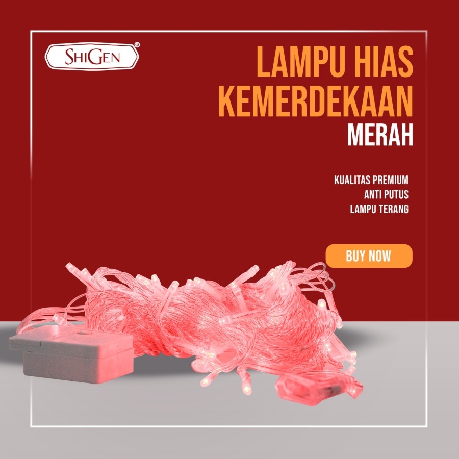 Lampu Hias / Lampu Natal ECO Shigen Premium NEW