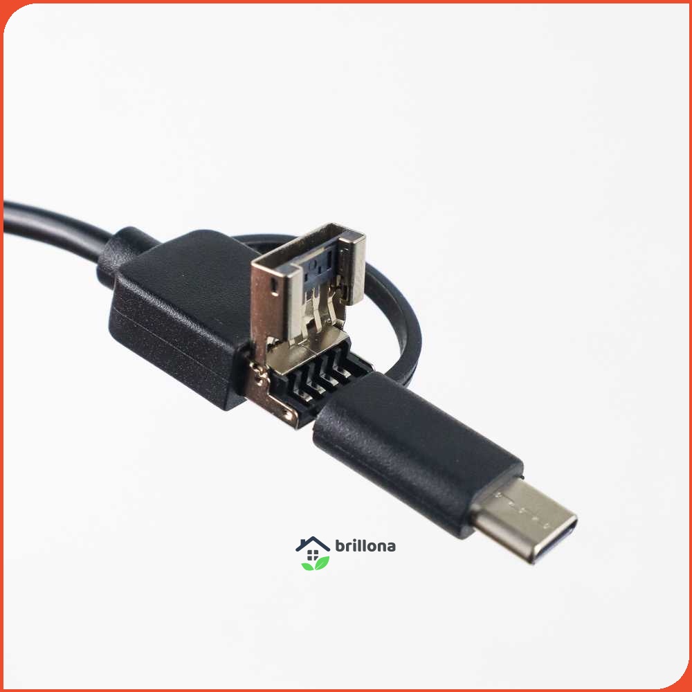 TaffOmicron Kamera Endoskopi Pembersih Telinga Endoscope USB 3 in 1 - i96