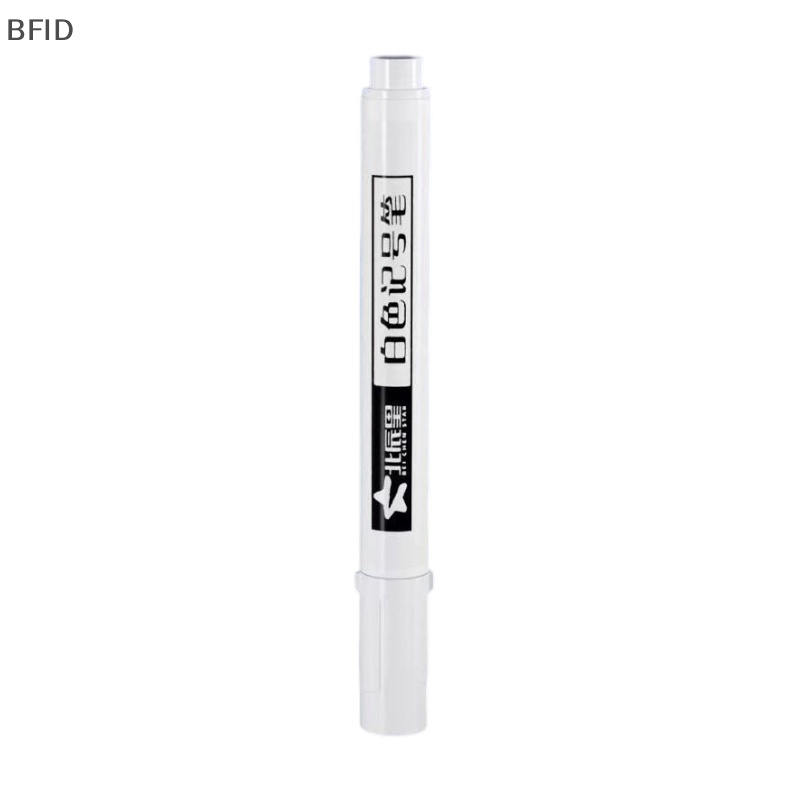 [BFID] Spidol Putih Minyak Tebal Nib Waterproof Art Special White Marker Pen Cepat Kering Untuk Mesin Karet Logam Sekrup Penanda Grafiti [ID]