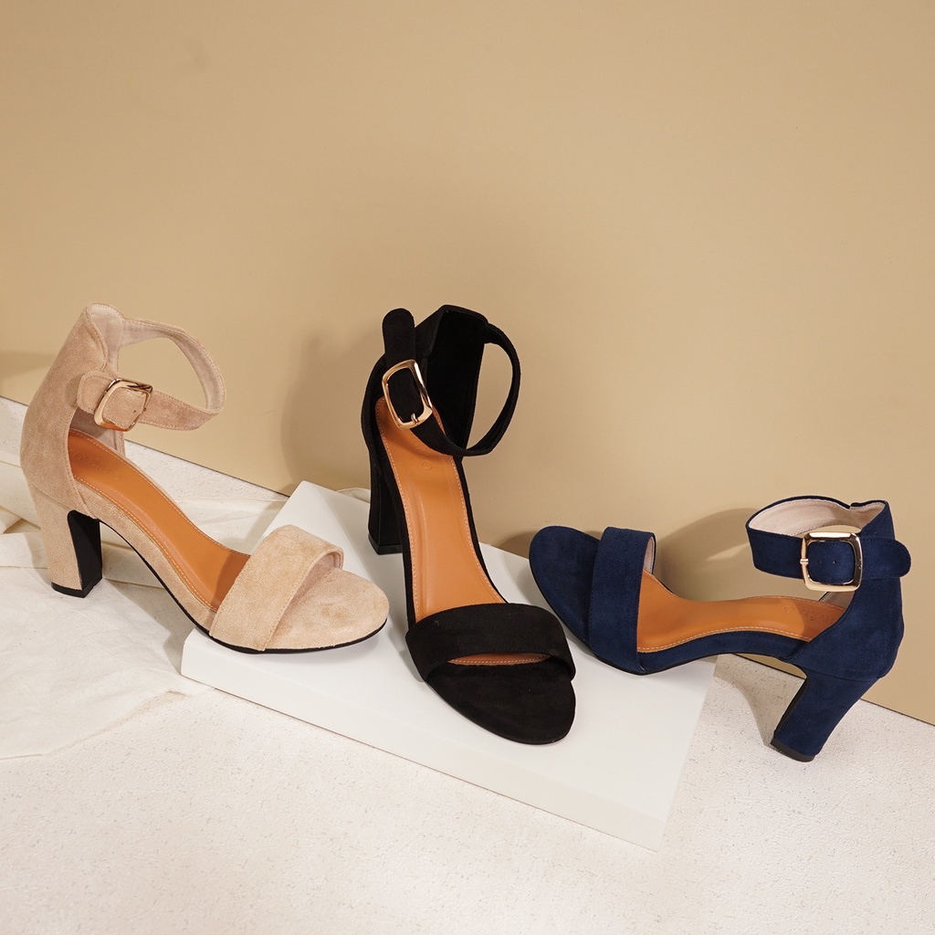 Vimemo Aldera - High Heels Wanita 7cm