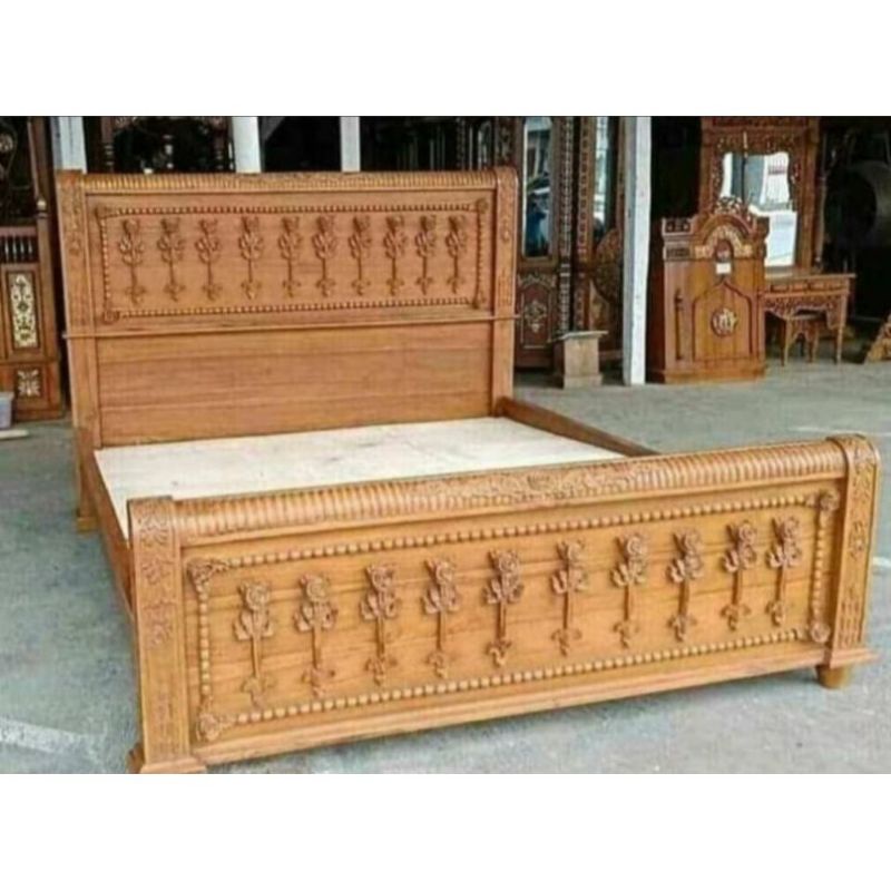 Dipan kayu jati asli jepara