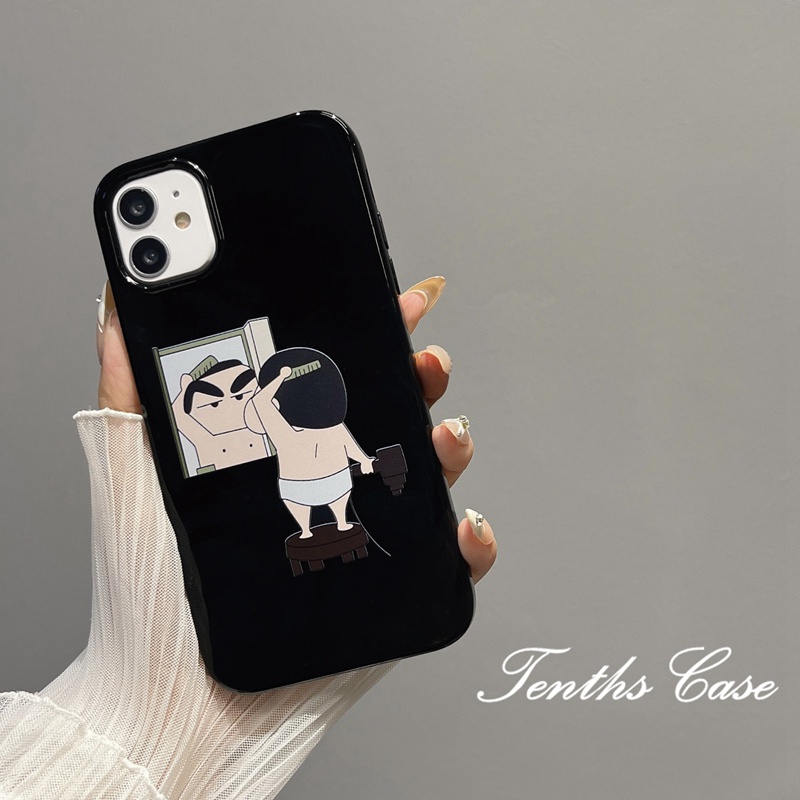 Compatible for IPhone 14 13 12 11 Pro Max X XR Xs Max 8 7 6 6s Plus SE 2020 Soft Cover Cute Cartoon Figure Silicon Phone Case