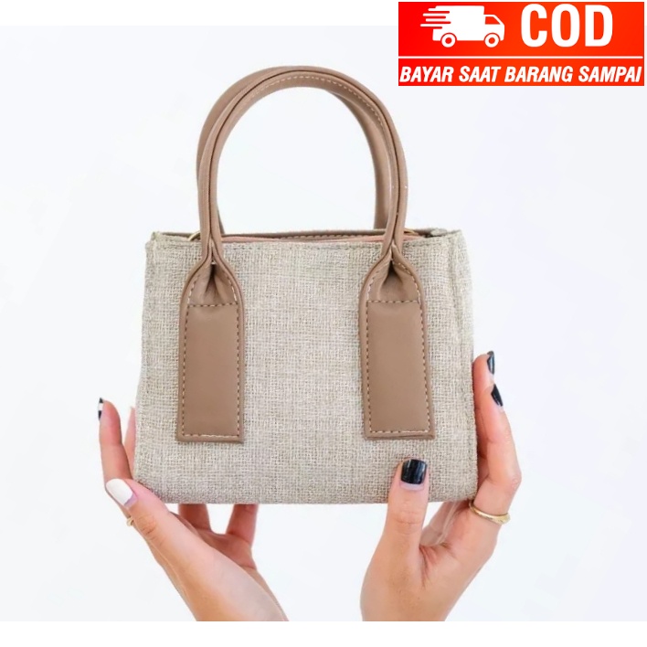 Tas Selempang Canvas Wanita Meera / Sholuder Bag Wanita Kanvas