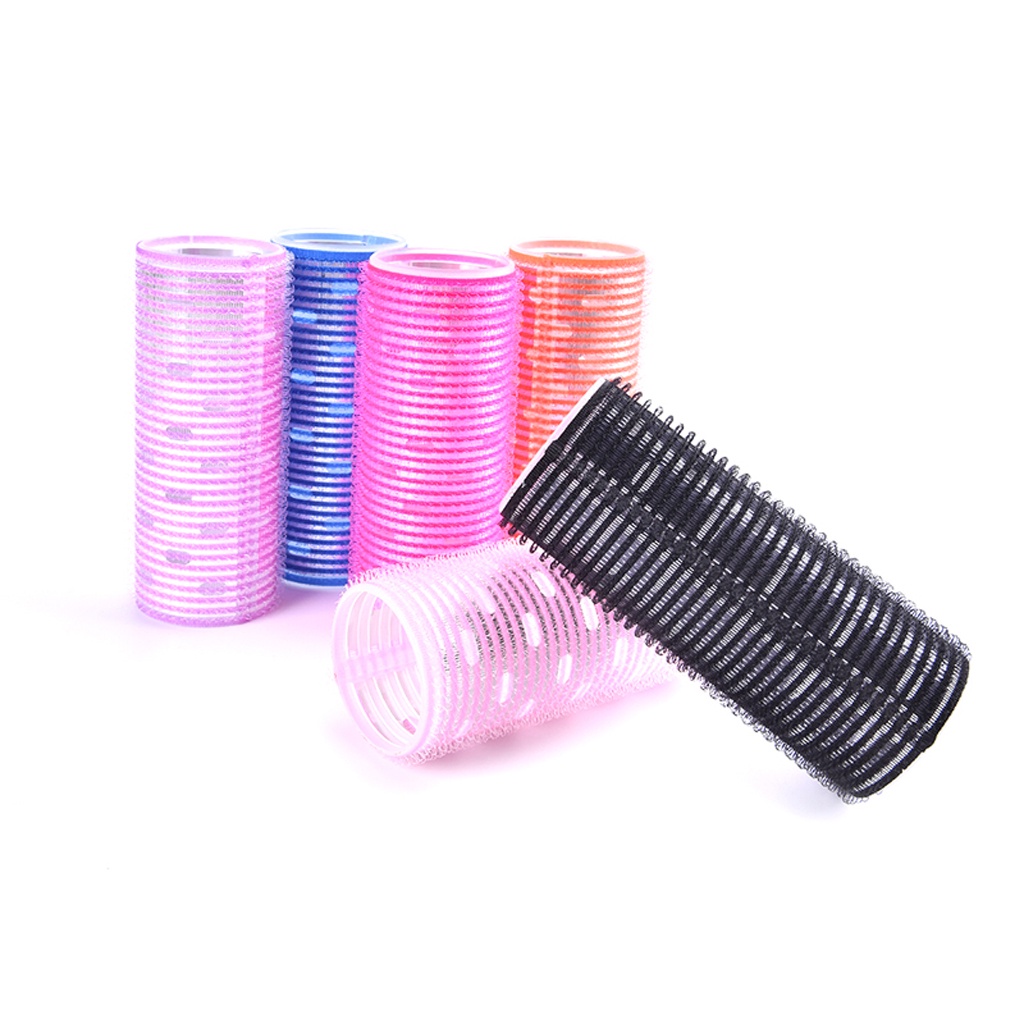 MurmerOfficial Extended Plastic Magic Self-adhesive Hair Roll Air Bangs Curly Hair Cylinder R913