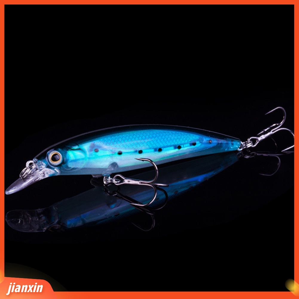 (In Stock) 11 cm Luminous Fishing Wobblers Ikan Kecil Buatan Umpan Umpan Tackle Tool