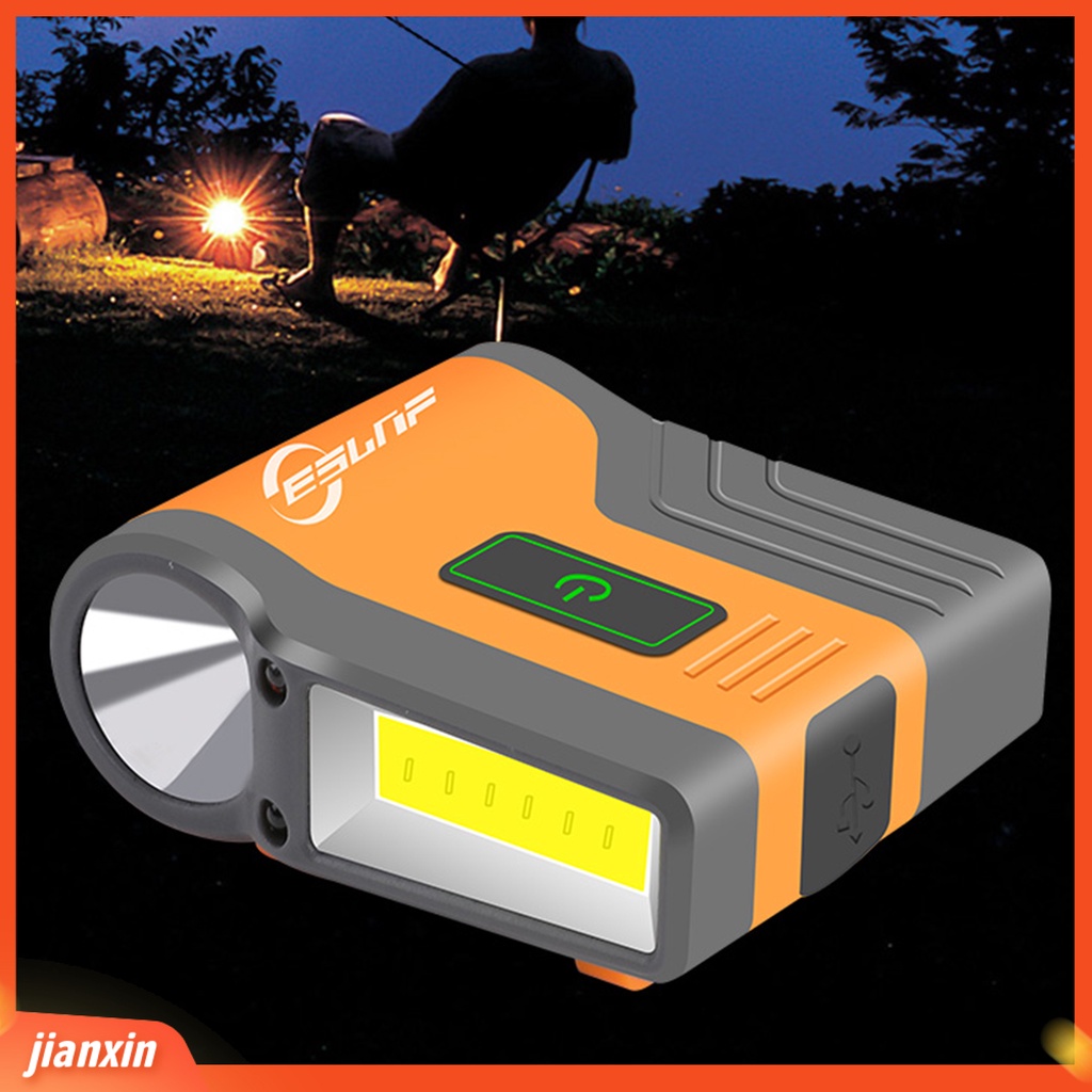(In Stock) Lampu Pancing Klip Plastik Anti Air Ringan Ketangguhan Yang Baik Topi Clip Light Untuk Memancing