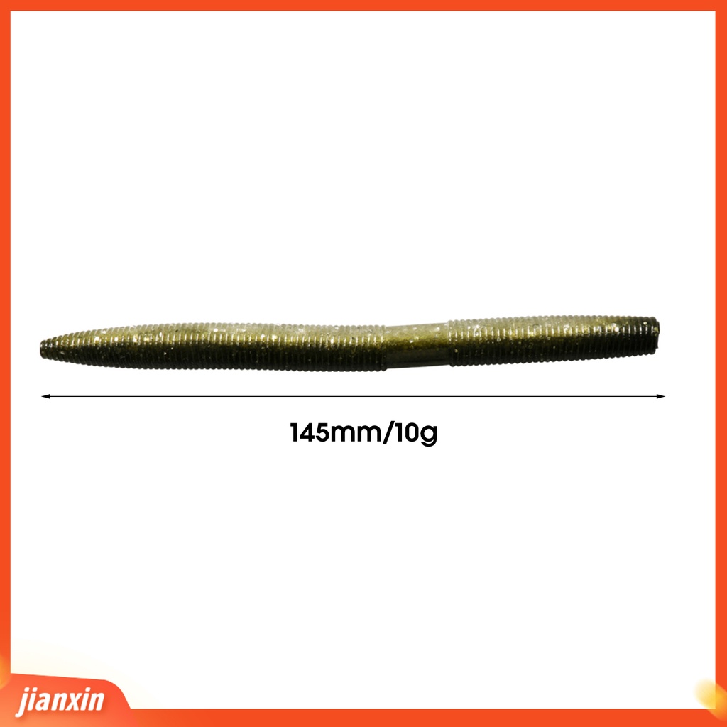 (In Stock) 8Pcs 145mm /10g Fleksibel Lembut Umpan Pancing Nyaman Dibawa Strip Panjang Universal Umpan Palsu Untuk Memancing
